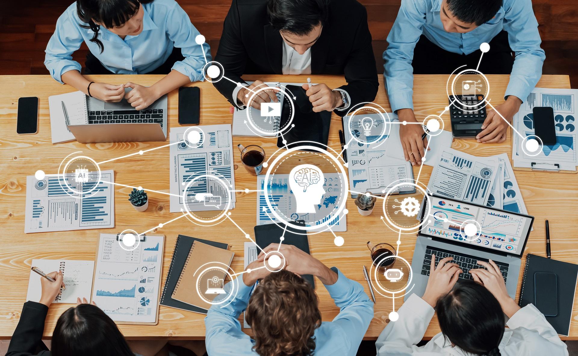 Team bei Datenanalyse und Prozessoptimierung | PIM System

