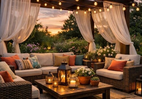 Outdoor-Wohnzimmer gestalten für mehr Entspannung & Lebensqualität